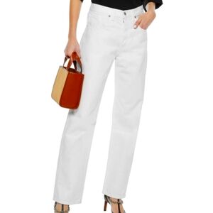 Nili Lotan Archer White Jeans
